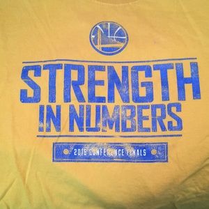 Golden State Warriors Strength in Numbers 2015 Tee